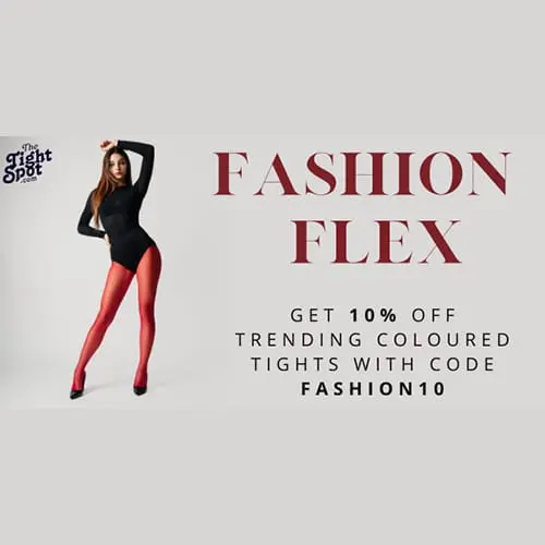 10 OFF Colour Tights