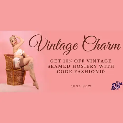 10 OFF Seamed Tights