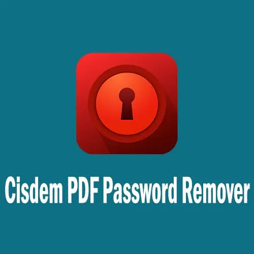 Cisdem PDF Password Remover