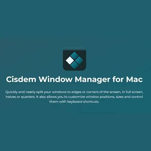 Cisdem Window Manager for Mac
