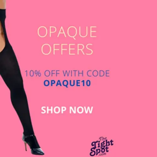 Get 10 OFF Opaque Hosiery with code