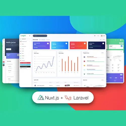 Nuxt Argon Dashboard PRO Laravel BS4