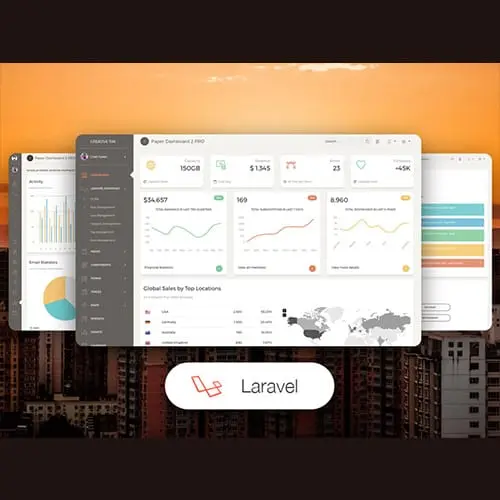 Paper Dashboard PRO Laravel
