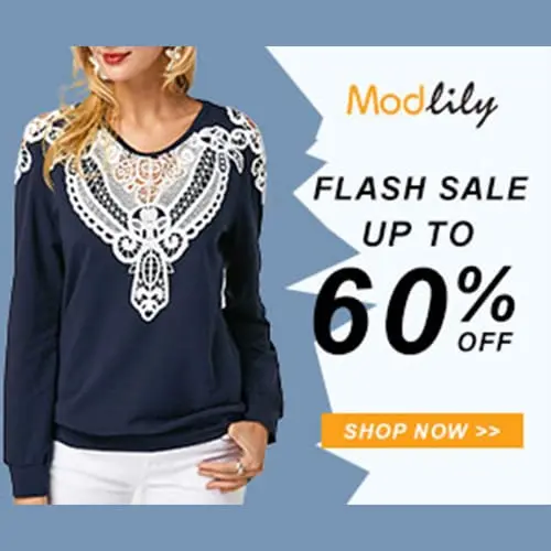 Modlily Flash Sale UP TO 60 OFF