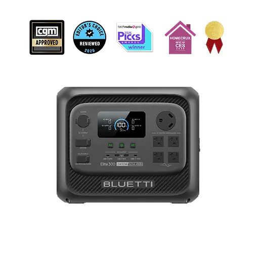 Launch Offer: Save on the New BLUETTI Elite 300 Portable Power Station