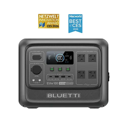 Bluetti US Enjoy the 5% off for the Bluetti Elite 100 V2 and its bundles with Code